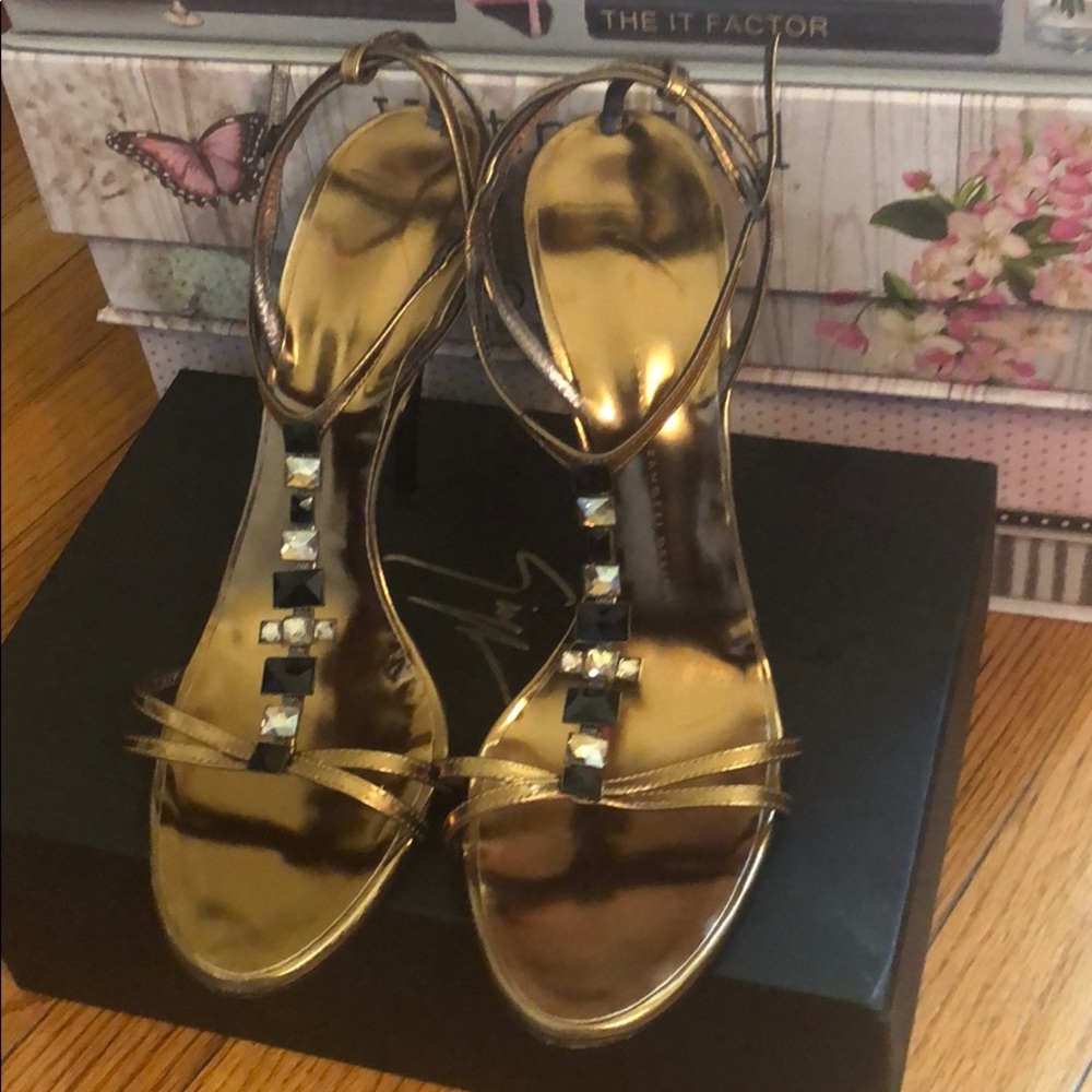 Giuseppe Zanotti Bronze Sandal